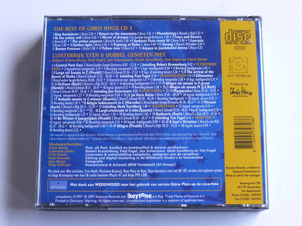 Chris Hinze - Luisterrijk eten / the best of (2 CD)