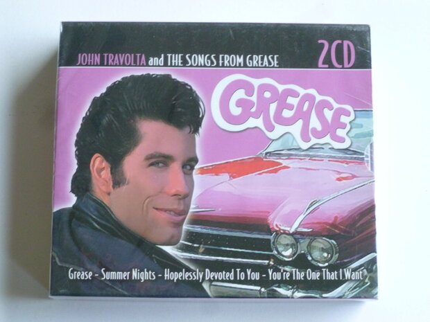 John Travolta and the Songs from Grease (2 CD) nieuw