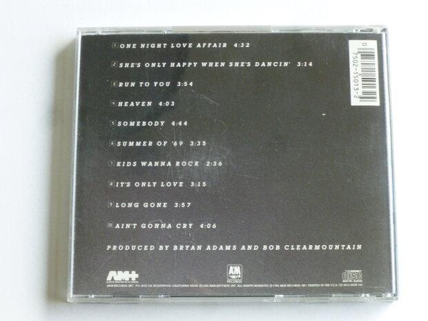 Bryan Adams - Reckless (USA)