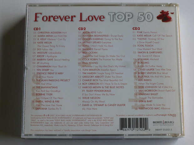 Forever Love - Top 50 (3 CD)
