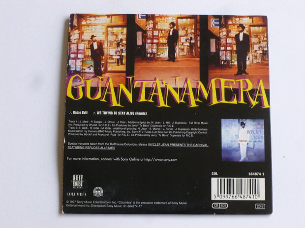 Wyclef Jean - Guantanamera (CD Single)