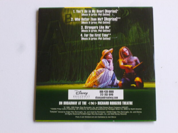 Tarzan - The Broadway Musical / Phil Collins (selections cd single)