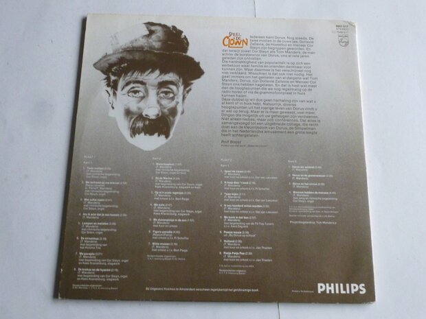 Dorus / Tom Manders - Speel de Clown (2 LP)