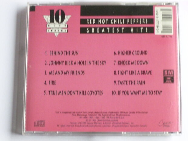 Red Hot Chili Peppers - Greatest Hits (EMI)