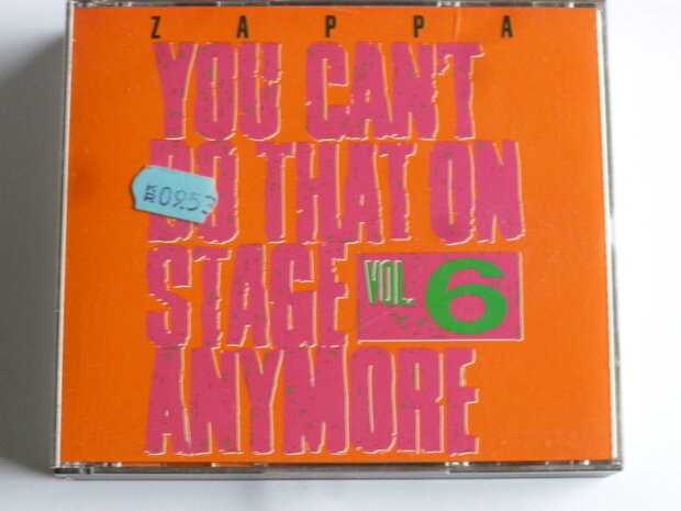 Frank Zappa - You can't do that on Stage Anymore vol.6 (2 CD)