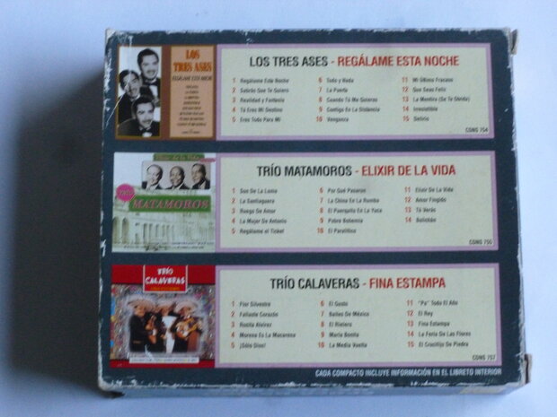 Epoca de Oro de los Trios - Los Tres Ases, Trio Matamoros, Trio Calaveras (3 CD)