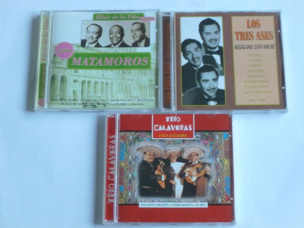 Epoca de Oro de los Trios - Los Tres Ases, Trio Matamoros, Trio Calaveras (3 CD)