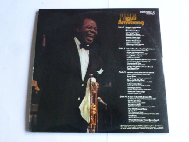 Louis Armstrong - The Best of (2LP) Cops1830/1-2