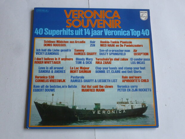Veronica Souvenir - 40 superhits uit 14 jaar Veronica top 40 (2LP)