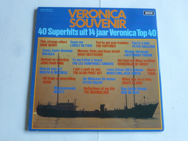 Veronica Souvenir - 40 superhits uit 14 jaar Veronica top 40 (2LP)