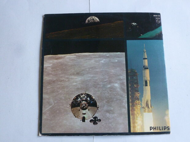 Man op de Maan - Henk Terlingen / authentieke opname maanlanding (LP) 88461DL