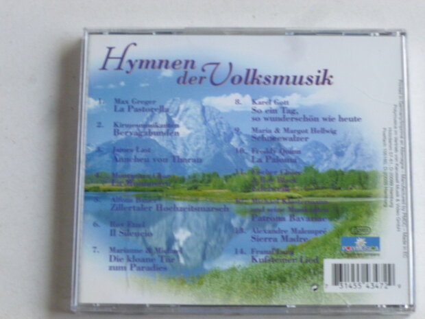 Hymnen der Volksmusik - Karel Gott, Max Greger, James Last, Freddy Quinn
