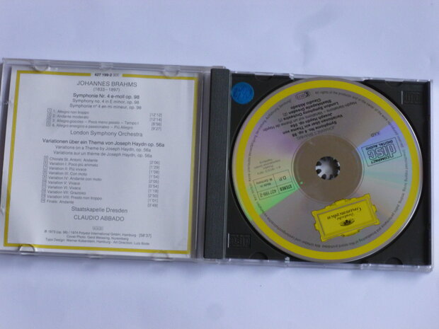 Brahms - Symphonie 4 / Claudio Abbado