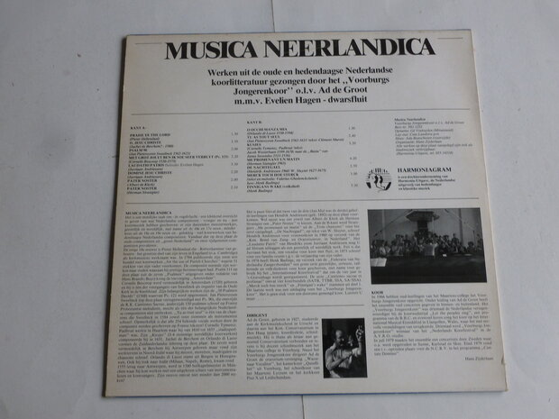 Musica Neerlandica - Voorburgs Jongerenkoor (LP)
