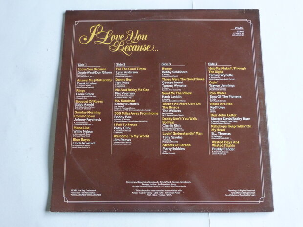 I Love you because...(2 LP)