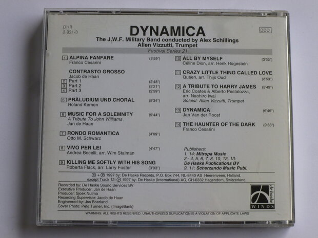 The J.W.F. Military Band , Alex Schillings / Dynamica