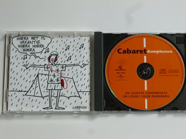 Cabaret Kampioenen - conferences en liedjes voor onderweg