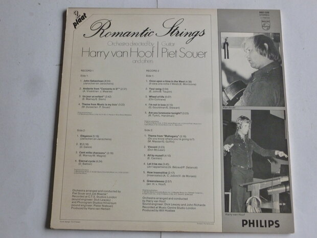 Romantic Strings - Harry van Hoof / Piet Souer (2 LP) 6601028
