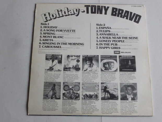Tony Bravo - Holiday (LP) 4C05025298