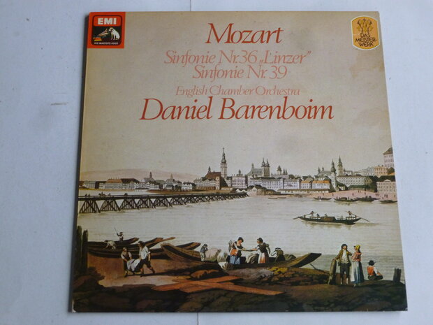Mozart - Sinfonie nr. 36, nr 39 / Daniel Barenboim (LP)