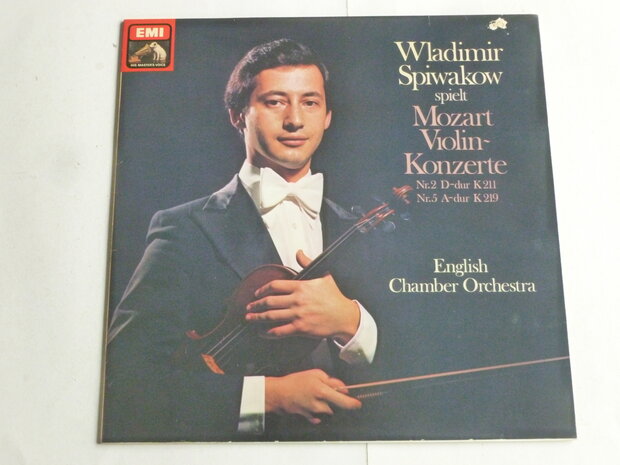 Wladimir Spiwakow spielt Mozart Violin Konzerte 2,5 (LP)