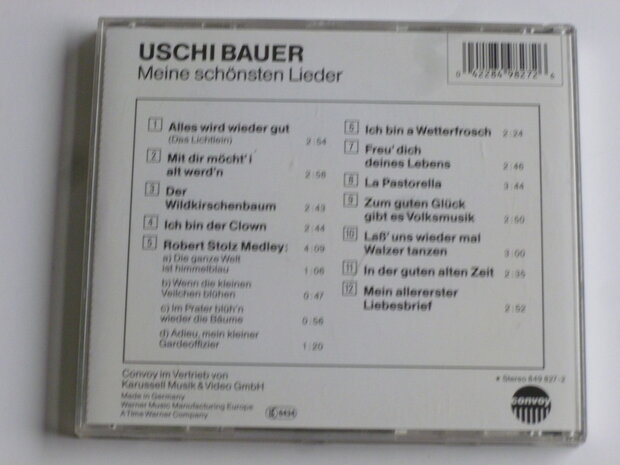 Uschi Bauer - Meine sch&ouml;nsten Lieder