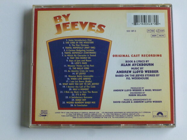 By Jeeves - Original Cast Recording / Andrew Lloyd Webber