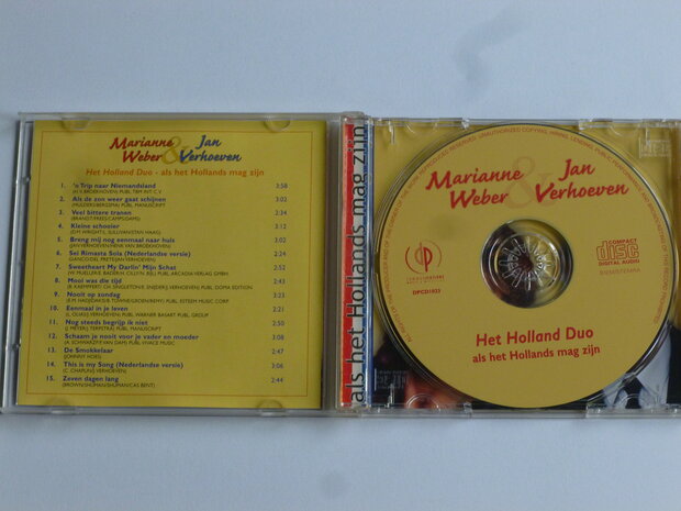 Marianne Weber & Jan Verhoeven - Als het Hollands mag zijn