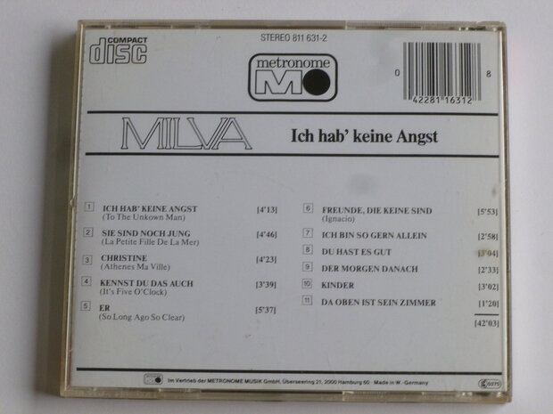 Milva - Ich hab' keine Angst