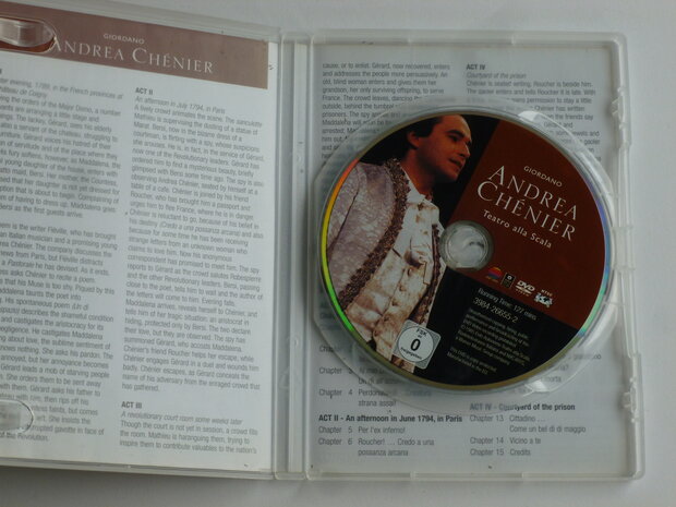 Andrea Chenier - Teatro alla Scala / Carreras, Marton , Chailly (DVD)