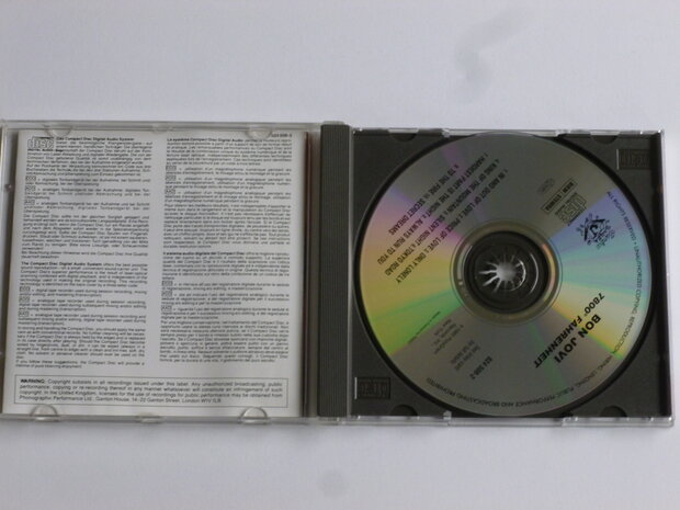 Bon Jovi - 7800 Fahrenheit 