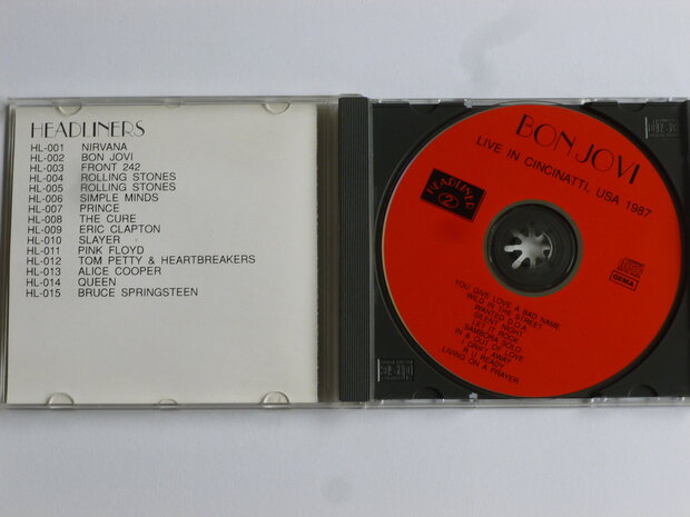 Bon Jovi - Live in Cincinatti 1987