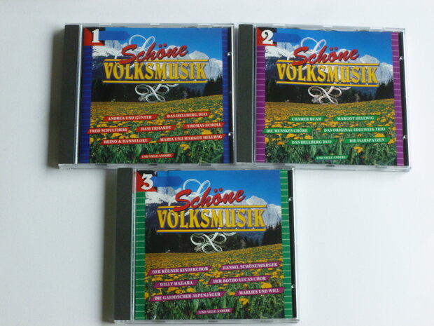 Sch&ouml;ne Volksmusik - various artists (3 CD)