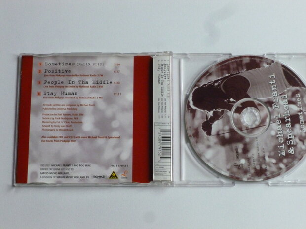 Michael Franti & Spearhead - Sometimes (CD Single)