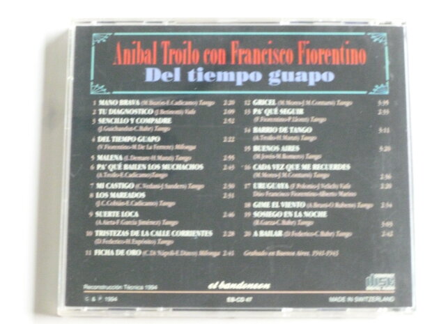 Anibal Troilo con Francisco Fiorentino - Del tiempo guapo