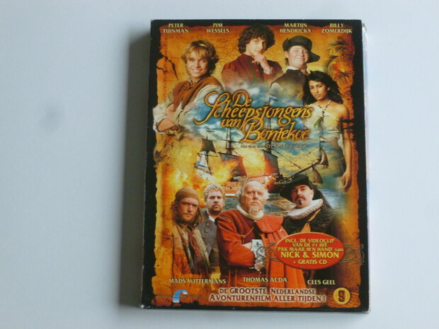 De Scheepsjongens van Bontekoe (DVD + CD) peter tuinman, acda