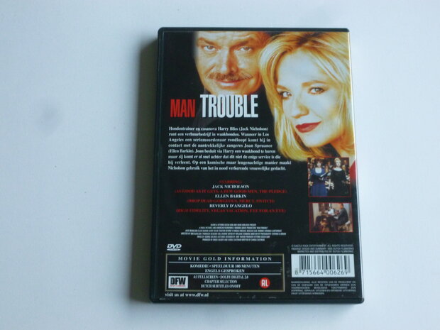 Man Trouble - Ellen Barkin, Jack Nicholson (DVD)