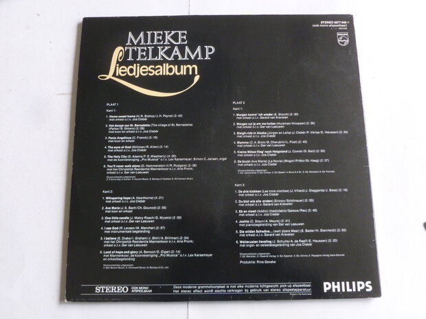 Mieke Telkamp - Liedjesalbum (2 LP)
