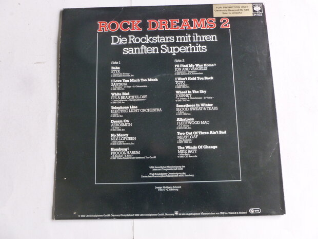 Rock Dreams 2 - various artists (LP)