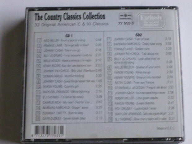 The Country Classics Collection - 32 Original American C&W Classics (2 CD)