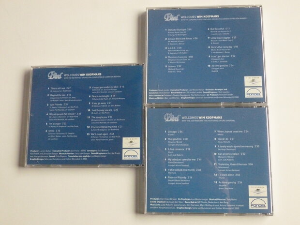 Bird welcomes Wim Koopmans - Not Alone + i"m  a singer + L.O.V.E (3 CD)