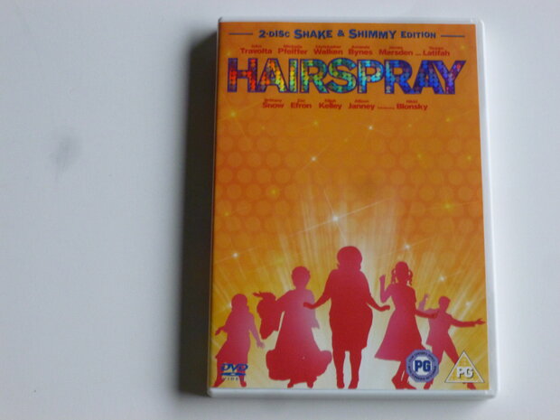 Hairspray - john Travolta, Pfeiffer (2 DVD) niet Nederlands ondert.