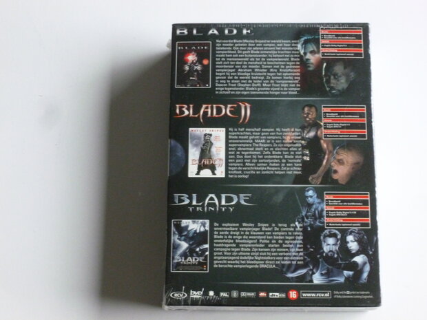 Blade - Trilogie (3 DVD) Nieuw