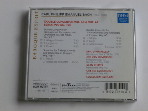 C.P.E. Bach - Double Concertos / Collegium Aureum