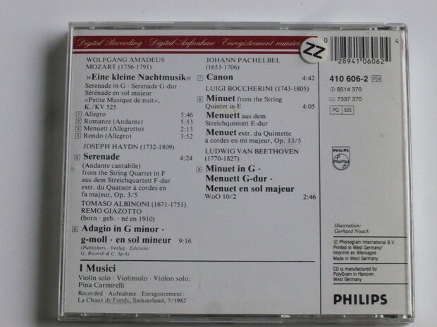 Pachelbel, Mozart, Albinoni - I Musici