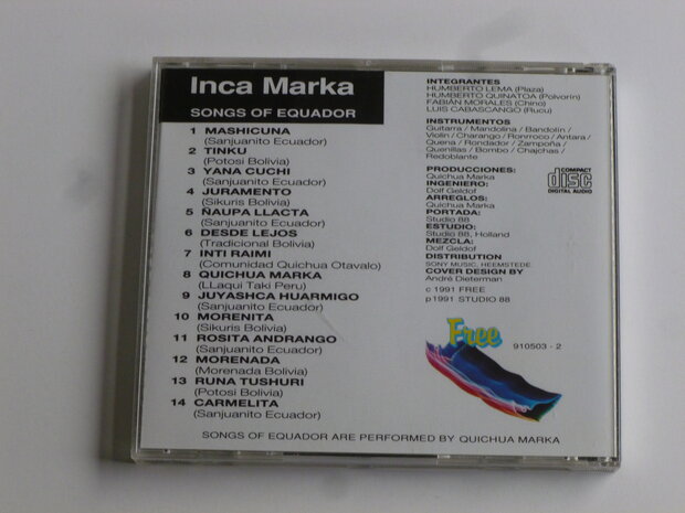 Inca Marka - Songs of Equador