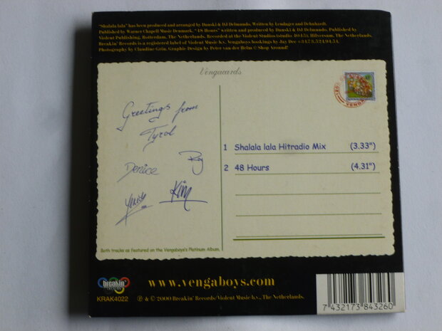 Vengaboys - Shalala lala (CD Single)