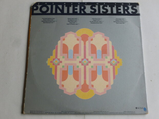 Pointer Sisters - The Best of (2 LP) usa