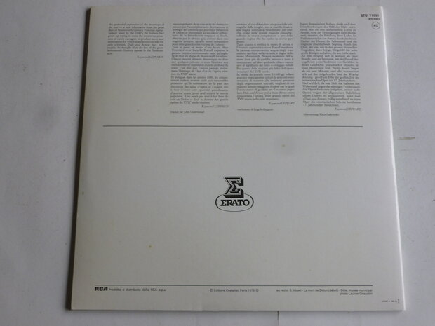 Purcell - Dido & Aeneas / Raymond Leppard (LP)