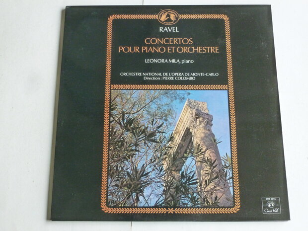 Ravel - Concertos pour piano et orchestra / Leonora Mila (LP)